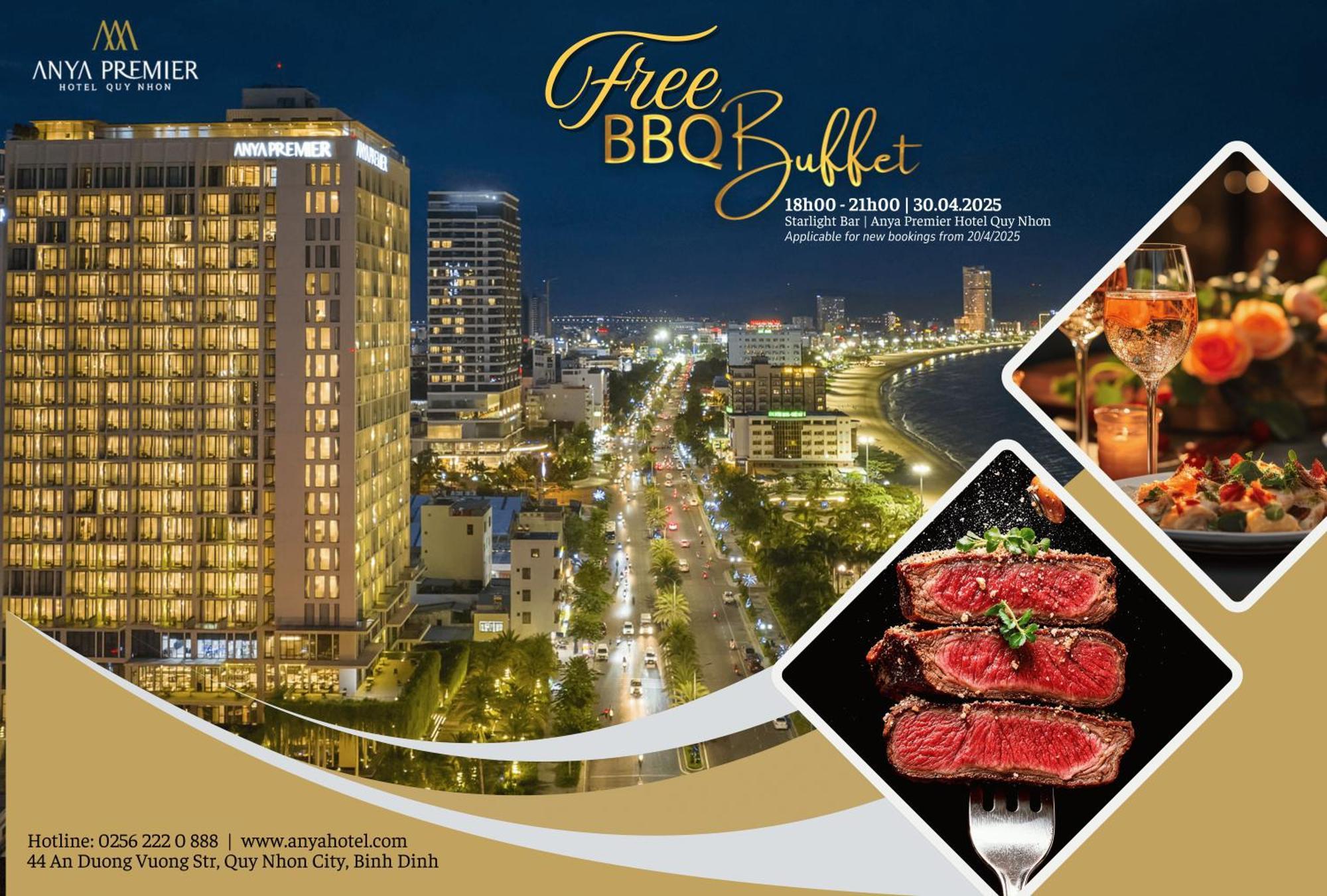 Anya Premier Hotel Quy Nhon Bagian luar foto